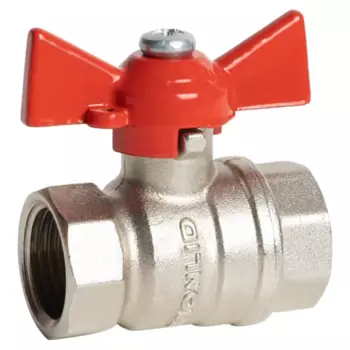 Кран шаровой Monlid DN15 PN40 1/2" ВР латунь ручка бабочка