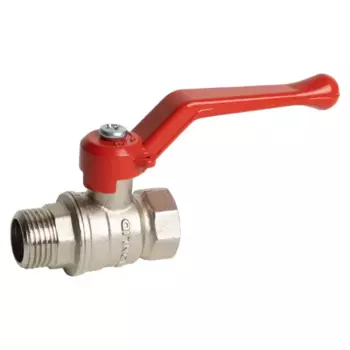 Кран шаровой Monlid DN15 PN40 1/2" ВР/НР латунь ручка рычаг