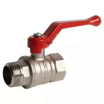 Кран шаровой Monlid DN20 PN40 3/4" ВР/НР латунь ручка рычаг