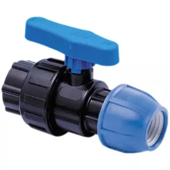 Кран шаровой RTP 1/2x20 мм разъемный НР полипропилен