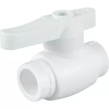 Кран шаровой RTP 20 мм стандартный проход полипропилен