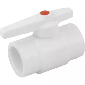 Кран шаровой РВК 40 мм стандартный проход полипропилен