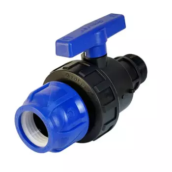 Кран шаровой Valfex 40x1 1/4 цанга наружная резьба