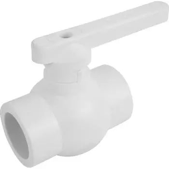 Кран шаровой Политэк 32 мм стандартный проход полипропилен