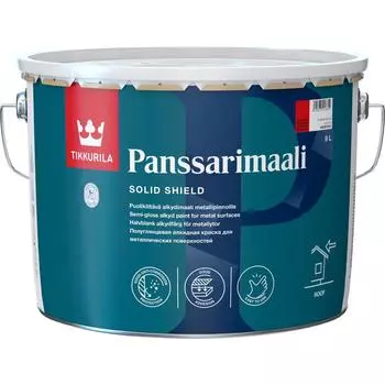 Краска для металлических крыш Panssarimaali, 9л