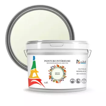 Краска для стен и потолков Paritet матовая цвет цветок вишни 2.5 л