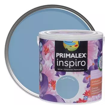 Краска Primalex Inspiro 2.5 л синийМуслин