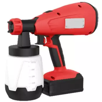 Краскопульт аккумуляторный Elitech КА 20-26П, 20 В Li-ion 2 Ач, 0.7 л/мин