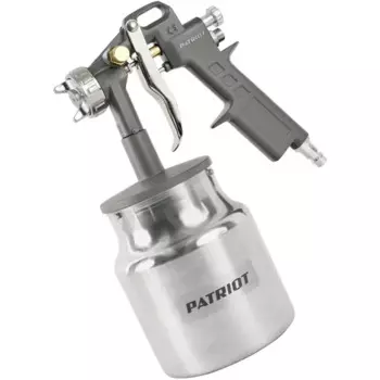 Краскораспылитель пневматический Patriot LV 162B LVLP нижний стальной бак 200 л/мин 1 л