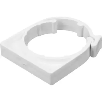 Крепеж РВК 63 мм полипропилен для трубы с фиксатором