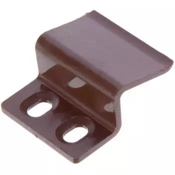 Крепление для москитной сетки пластик цвет коричневый, 4 шт.