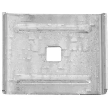 Скоба для забора Grand Line 85 мм сталь серый