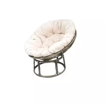 Кресло Papasan 110x110x86 см натуральный ротанг цвет натуральный