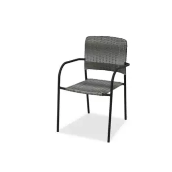 Кресло садовое Zena 61x57x85 см пластик серый