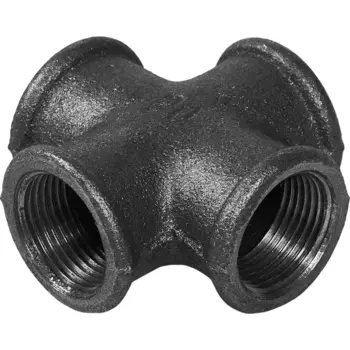 Крестовина Fittex 3/4"x3/4"x3/4"x3/4" ВР чугун 127-9182