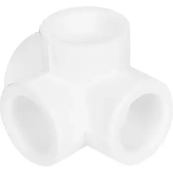 Крестовина двухплоскостная Valtec 20 мм полипропилен