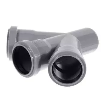 Крестовина одноплоскостная 50x50x50/45° полипропилен