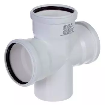 Крестовина одноплоскостная Equation с шумопоглощением 110x110x110 мм 87° полипропилен