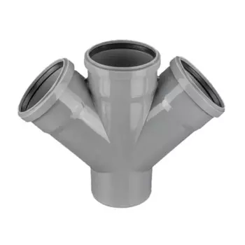 Крестовина одноплоскостная Мультимирпласт 110x110x110/45