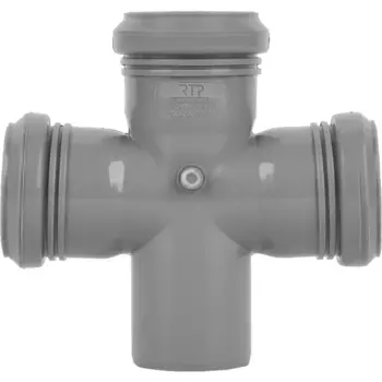 Крестовина одноплоскостная Ростурпласт 50x50x50 мм 87° полипропилен