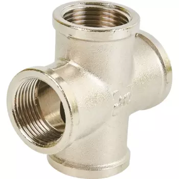 Крестовина Stout 3/4"x3/4"x3/4"x3/4" ВР латунь