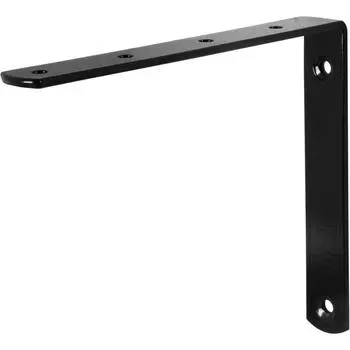 Кронштейн Angle 2 125x150 мм, цвет чёрный