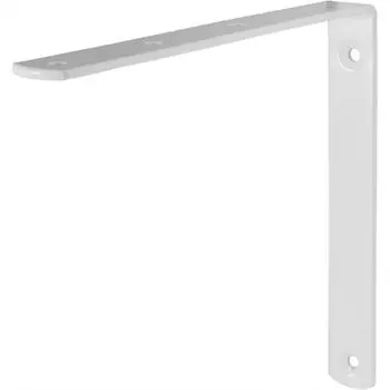 Кронштейн Larvij Angle 3 15x17.5 см сталь нагрузка до 1 кг цвет белый