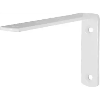 Кронштейн Angle 75x125 мм, цвет белый