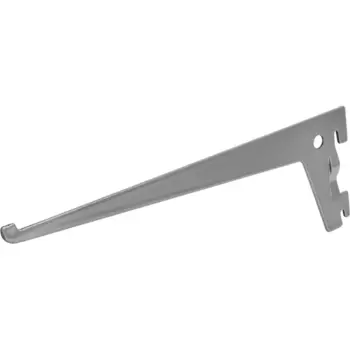 Кронштейн для полок Spaceo 20 см нагрузка до 25 кг цвет серебро