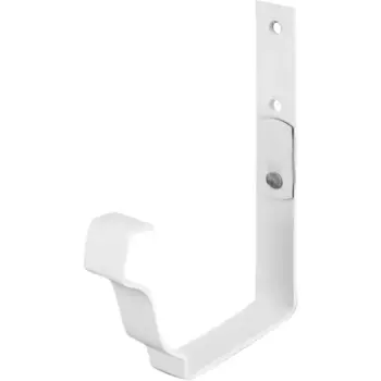 Кронштейн для желоба 120x86 мм цвет белый