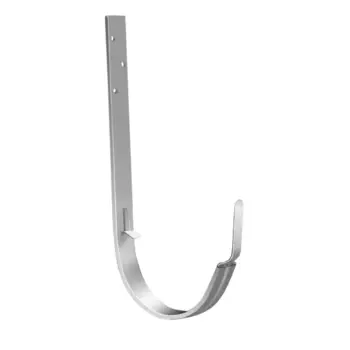 Кронштейн для желоба длинный GL PE 125 мм цвет сигнальный белый