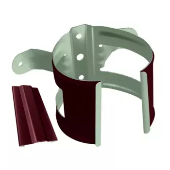 Кронштейн на дерево РЕ 90 мм цвет красный