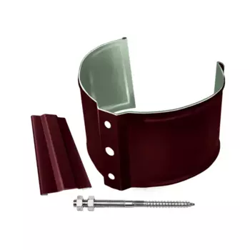 Кронштейн на кирпич РЕ 90 мм цвет красный