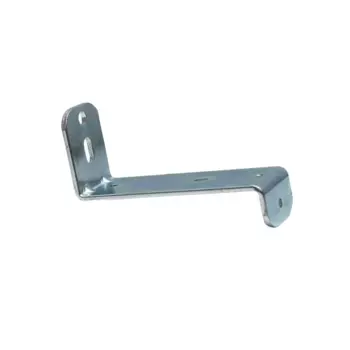 Кронштейн настенный однорядный алюминий цвет серый глянцевый 9 см