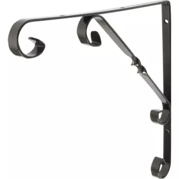 Кронштейн Орнамент 25х25 см нагрузка до 25 кг цвет бронза