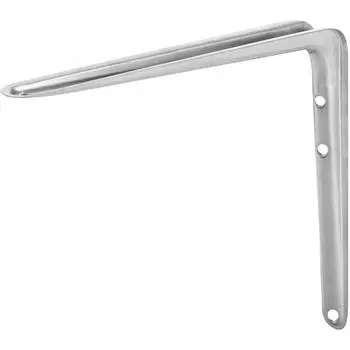 Кронштейн стандартный №6 25х30 см нагрузка до 15 кг цвет матовый серый