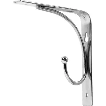 Кронштейн Сван 15x15 см цвет хром