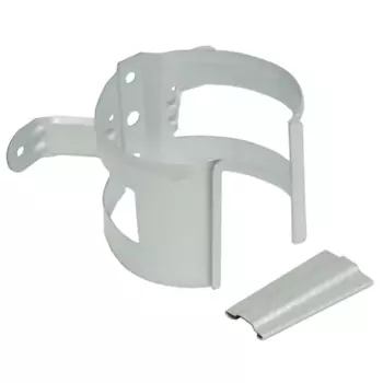 Кронштейн трубы на дерево РЕ 90 мм оцинкованный