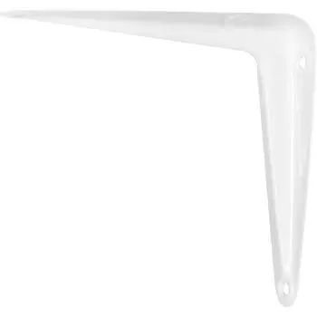 Кронштейн для полки Utility 10x12.5 см нагрузка до 10 кг металл цвет белый