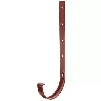 Кронштейн желоба металлический Dacha 120 мм 300 мм красный