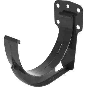 Кронштейн желоба ПВХ Dacha 120 мм 131.5 мм цвет серый