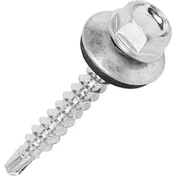 Кровельные саморезы STANDERS 4.8x35 сверлоконечные оцинкованные, на вес (около 203 шт./кг),