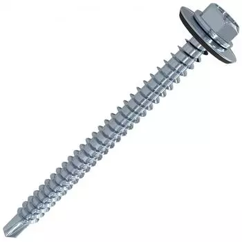 Кровельные саморезы STANDERS 5.5x32 сверлоконечные оцинкованные, 80 шт.,