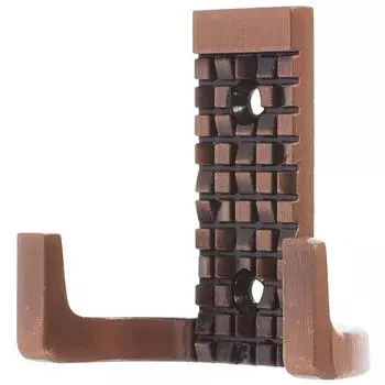 Крючок максимальная нагрузка 10 кг 60 мм сталь крепление на саморезы цвет античная медь