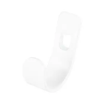 Крючок для перфорированной панели Spaceo сталь цвет белый