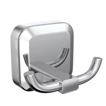 Крючок двойной Lemer Air нержавеющая сталь цвет хром