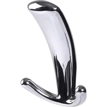 Крючок Larvij цинковый тройной цвет хром