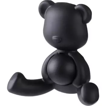 Крючок Larvij Медведь цинковый цвет черный