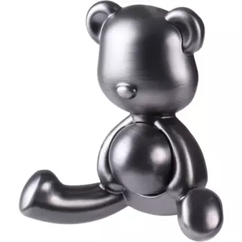 Крючок Larvij Медведь цинковый цвет графит