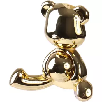 Крючок Larvij Медведь цинковый цвет золотой